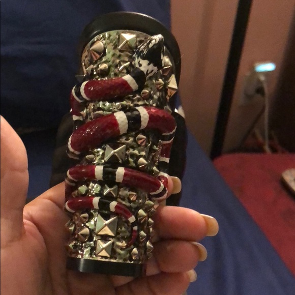 Gucci Leather Upper And So Malaga Kid Nero - Picture 7 of 8